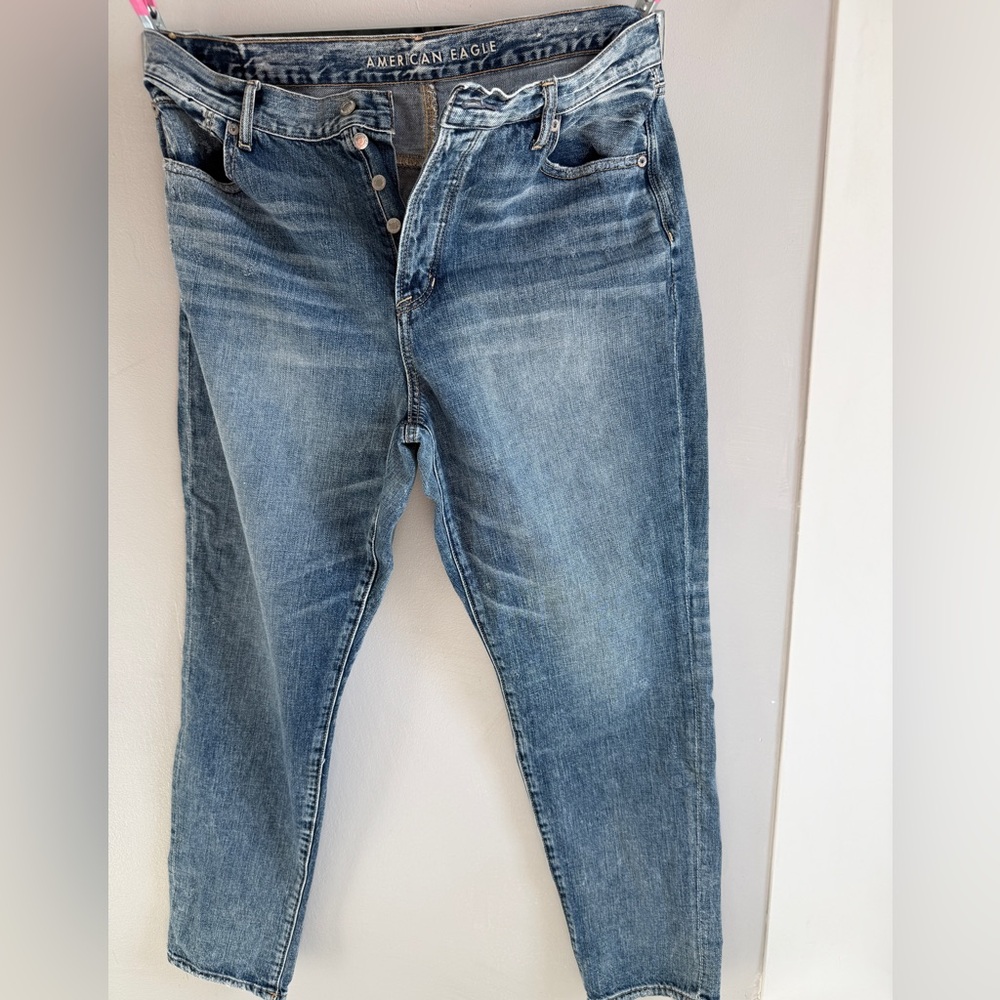 American Eagle Hi-Rise Girlfriend Jeans (Women’s 16)